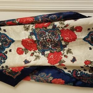Lovely vintage silk scarf